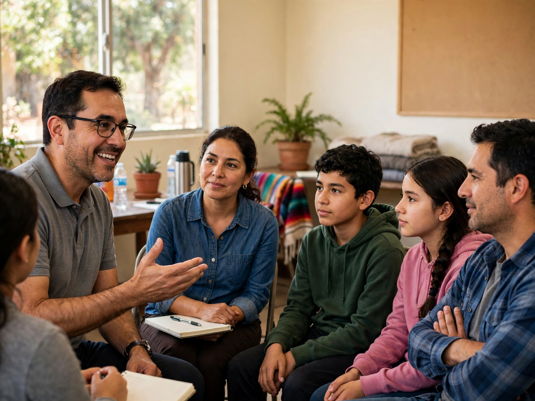 Taller de prevención psicológica en Centros de Integración Juvenil con familias y jóvenes