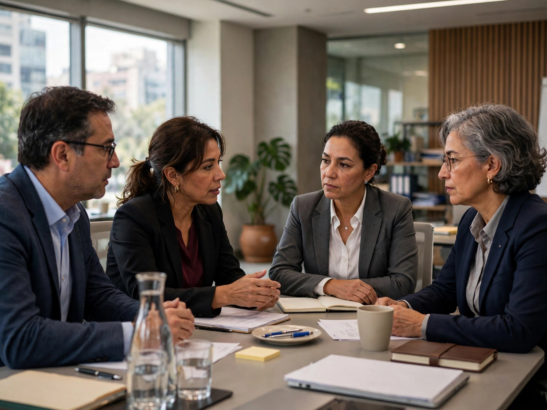 Coordinación directiva de unidades CIJ con liderazgo de enfoque social