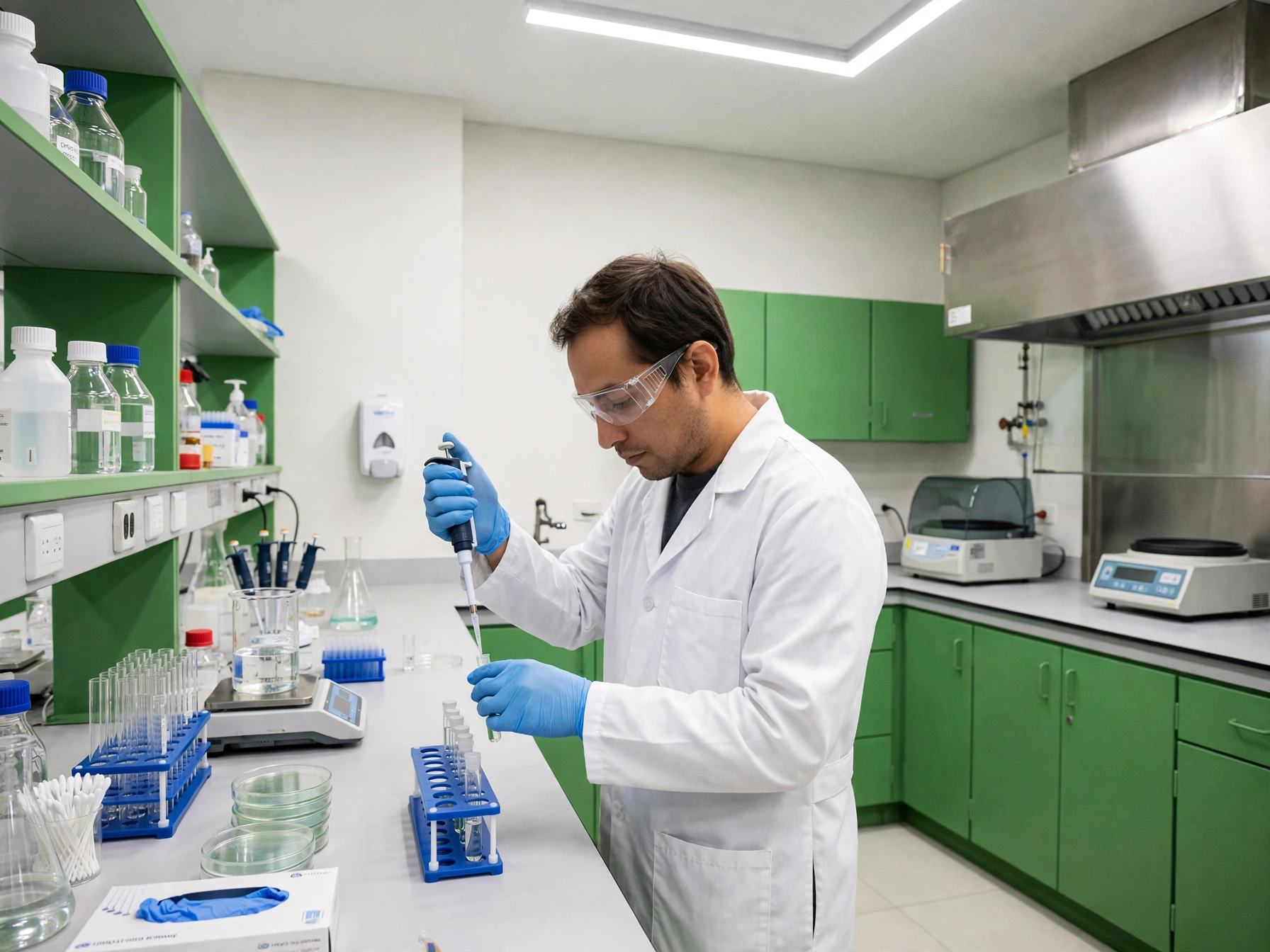 Químico analista en laboratorio de Salud Digna control de calidad