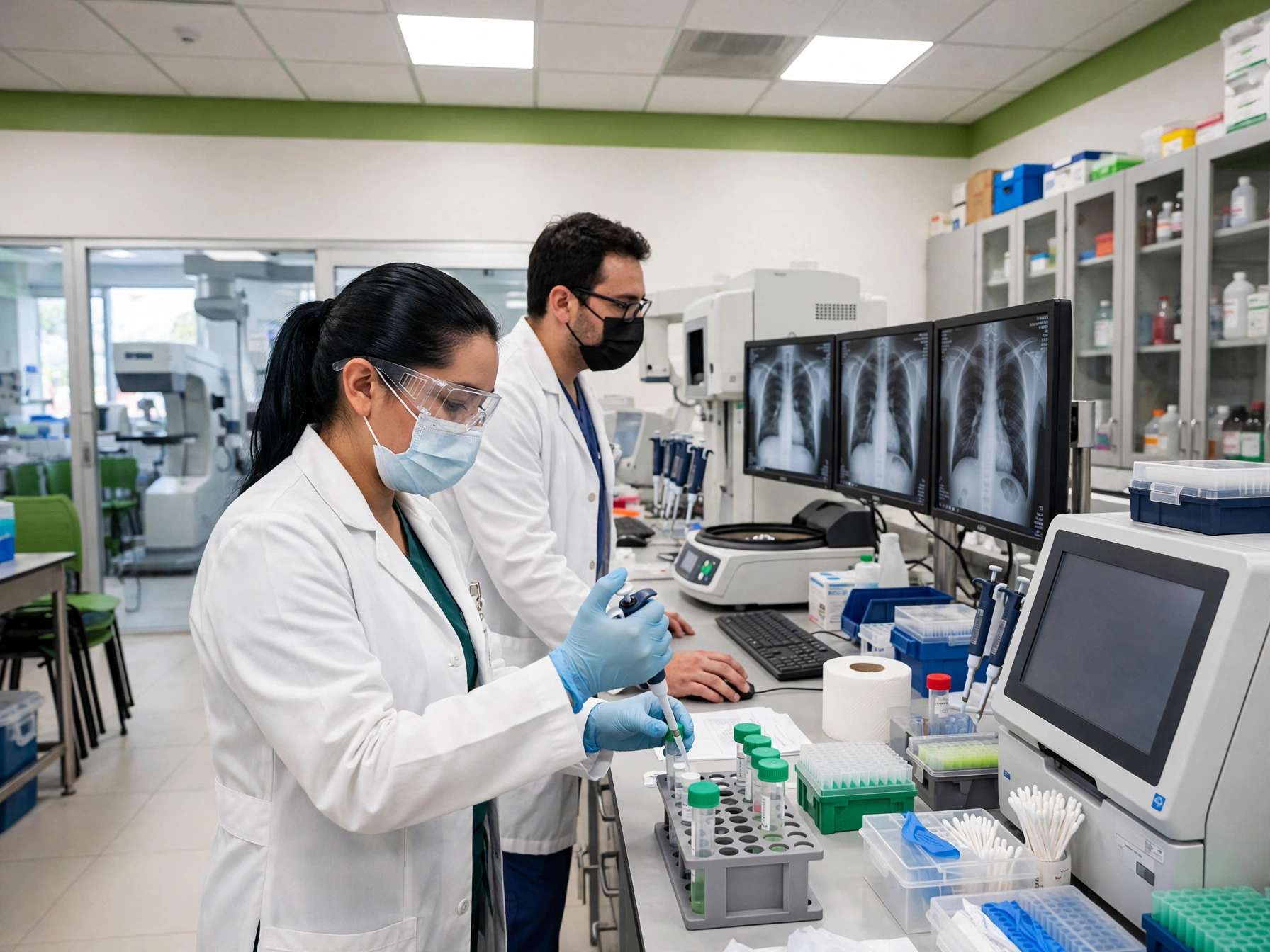Tecnología para laboratorio e imagen en Salud Digna perfiles técnicos