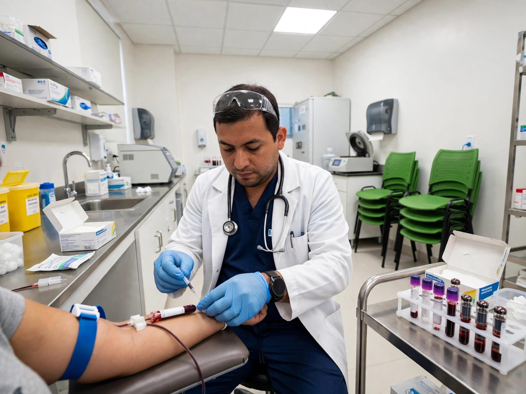 Técnico laboratorista y toma de muestras en Salud Digna