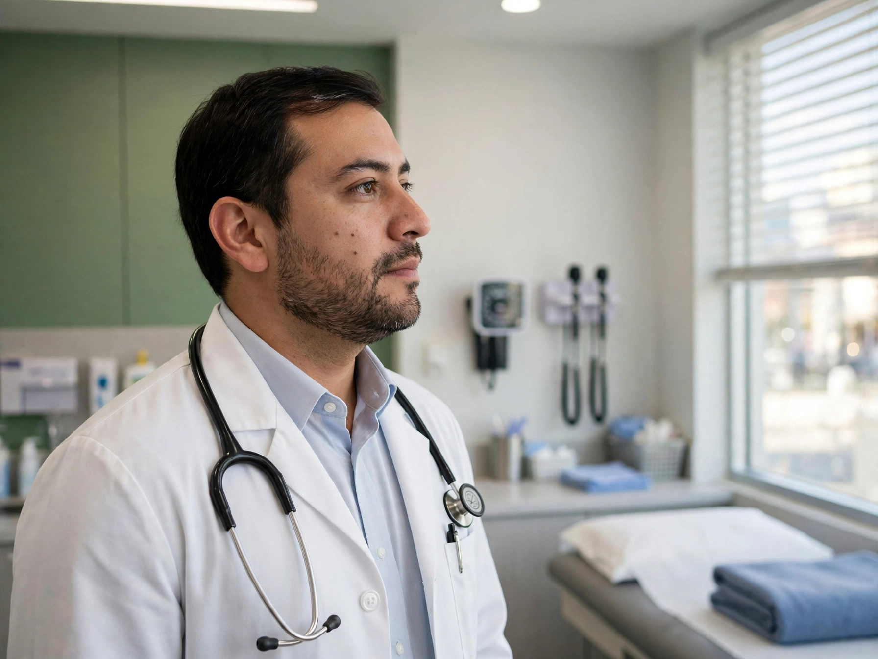 Médico general buscando empleo en clínica de Salud Digna